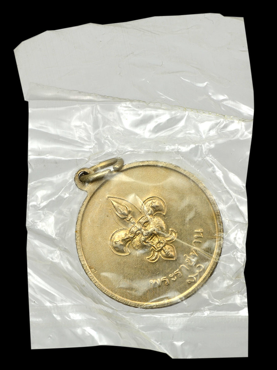 เหรียญในหลวงที่ระลึกแจกลูกเสือชาวบ้าน ปี2506 