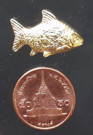 ปลาตะเพียน มหามงคล กระหลั่ยทอง ลป.ทิม วัดพระขาว ปี 2544 