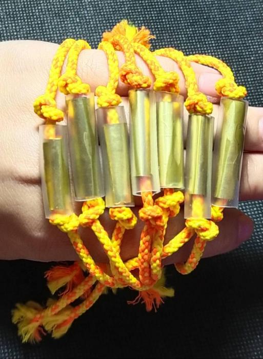 ตะกรุดข้อมือ กันผี กันเขี้ยว ลป.สิงห์โต สำนักสงฆ์ป่าทรงธรรม