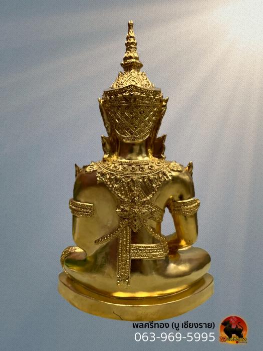 พระบูชาทรงเครื่องจักรพรรดิ พระครูบาบุญชุ่ม ประเทศพม่า ปี2552