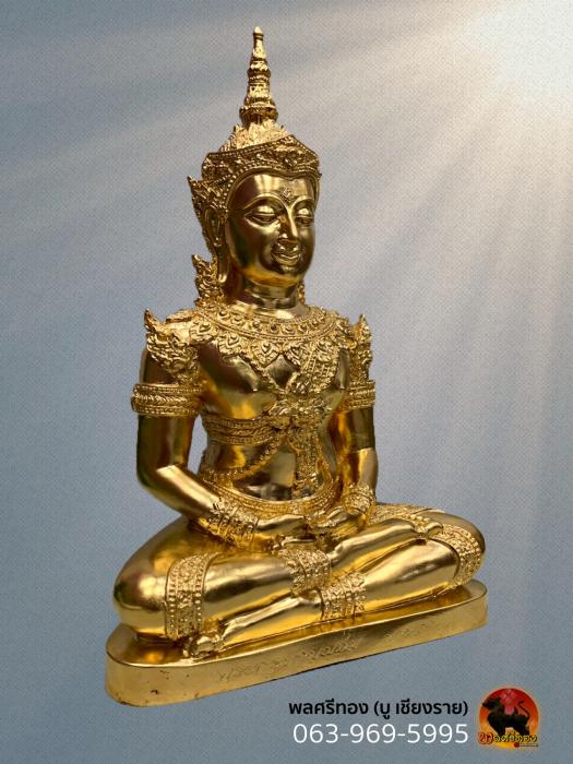 พระบูชาทรงเครื่องจักรพรรดิ พระครูบาบุญชุ่ม ประเทศพม่า ปี2552