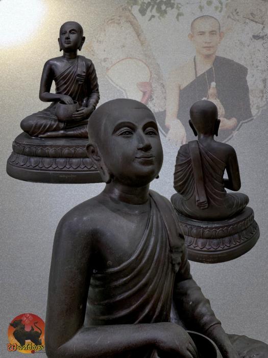 พระบูชาพระอุปคุต ครูบาบุญชุ่ม ญาณสังวโร วัดพระธาตุดอนเรือง