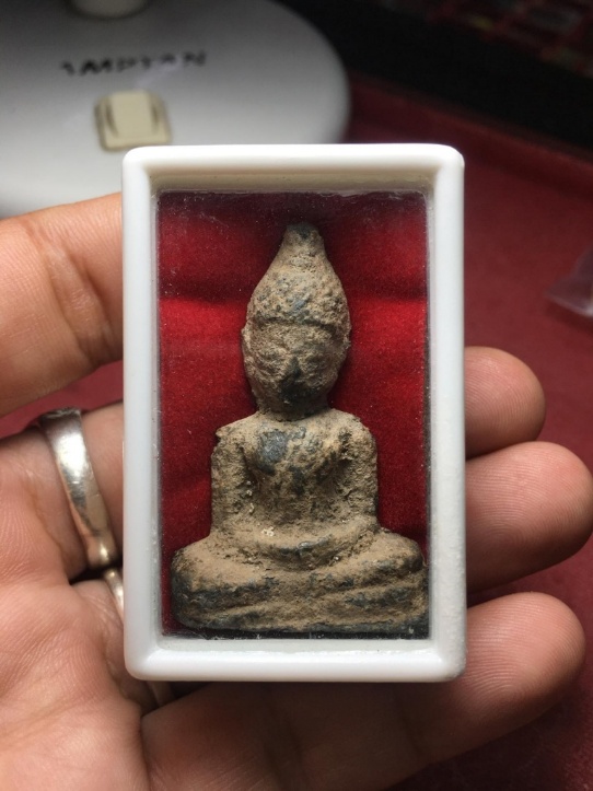 พระท่ากระดานล้านนา กรุสันสลี พิมพ์ใหญ่