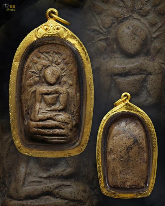 พระคงกรุเก่า เลี่ยมทองพร้อมใช้